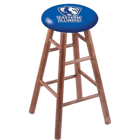 Holland Bar Stool Co Maple Counter Stool, Medium Finish, Eastern Illinois Seat RC24MSMed